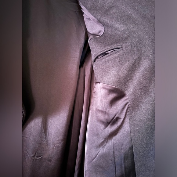 Staud-brown carver scarf detail wool blend coat - Picture 11 of 11
